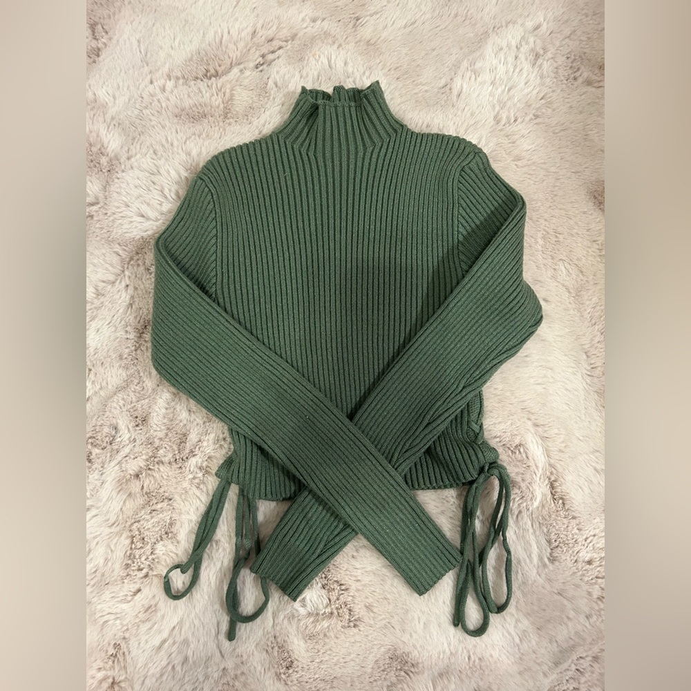 Altar’d State - Green Ribbed Sweater